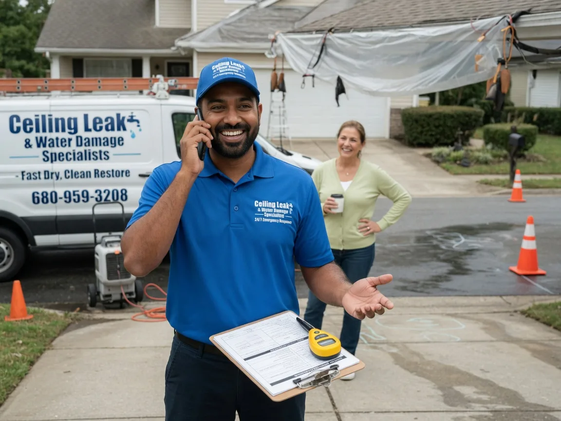 Ceiling Leak Cleanup New Carlisle, IN FAQs